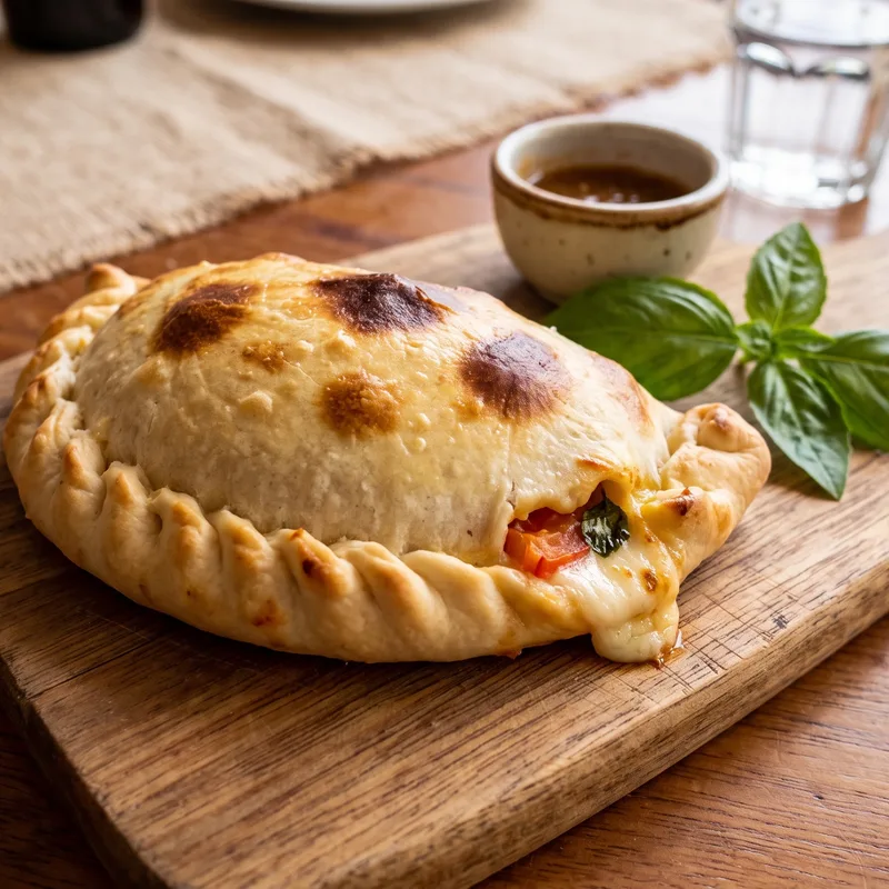 Empanada caprese