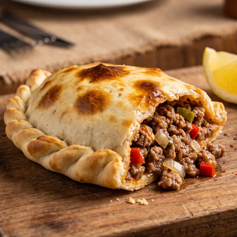 Empanada de carne picante